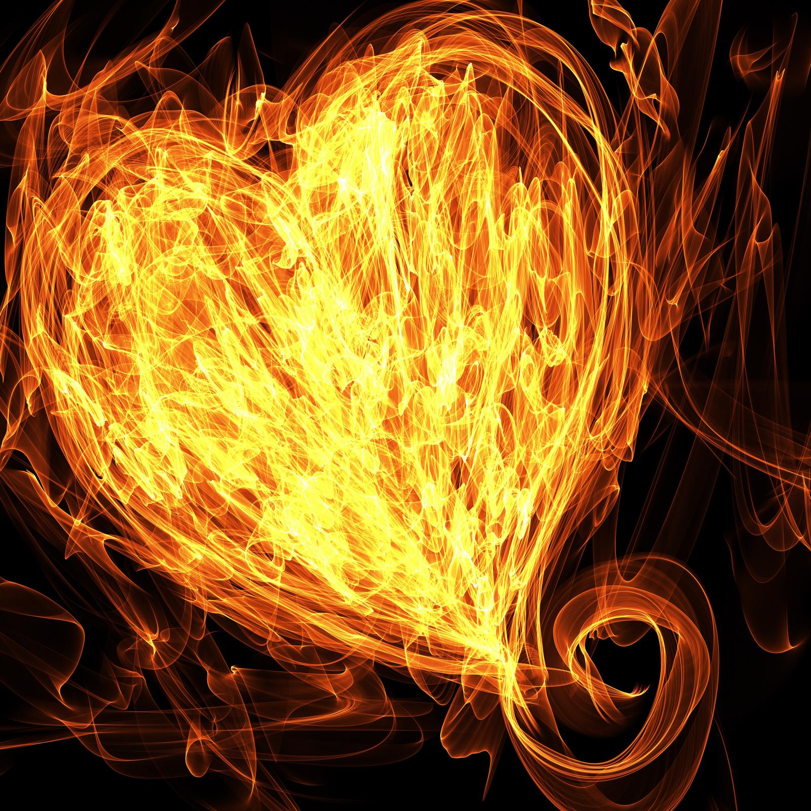 flaming-heart